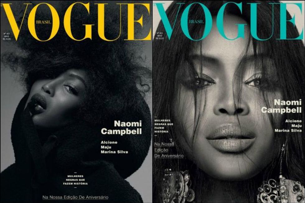 Naomi Vogue Brasil covers