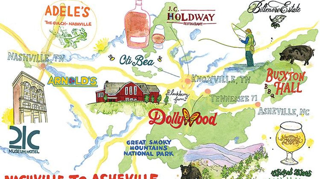 Nashville to Asheville