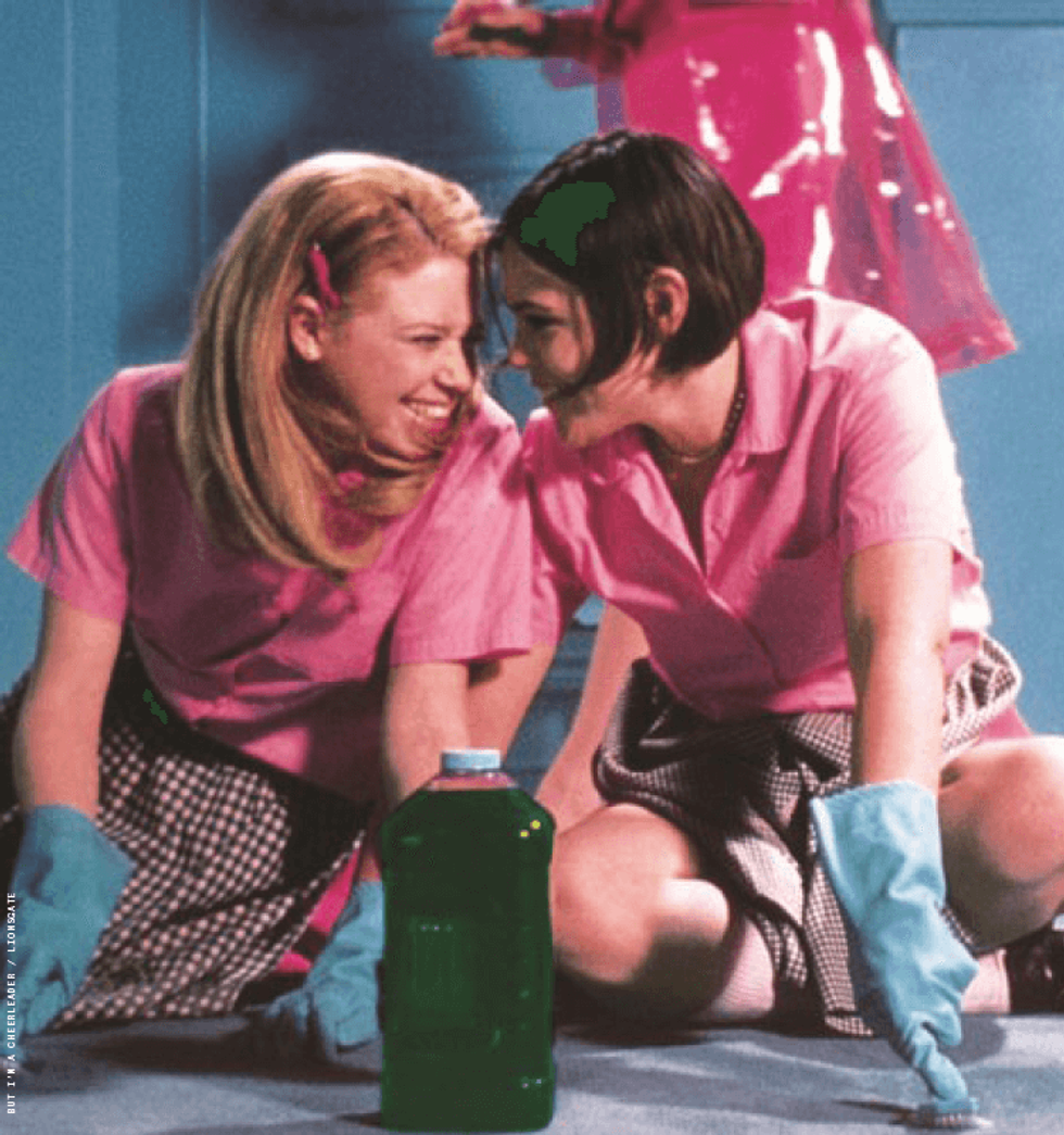 Natasha Lyonne and Clea DuVall in "But I'm a Cheerleader"