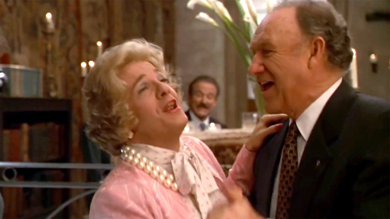 Nathan Lane and Gene Hackman in The Birdcage