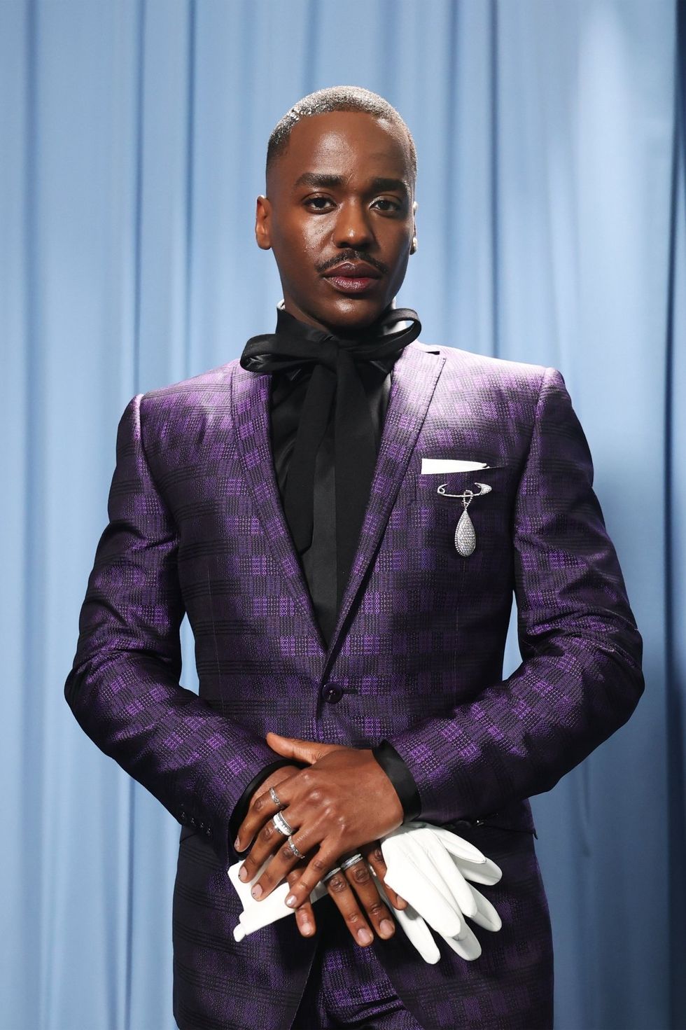 Ncuti Gatwa at the 2025 Met Gala in New York City