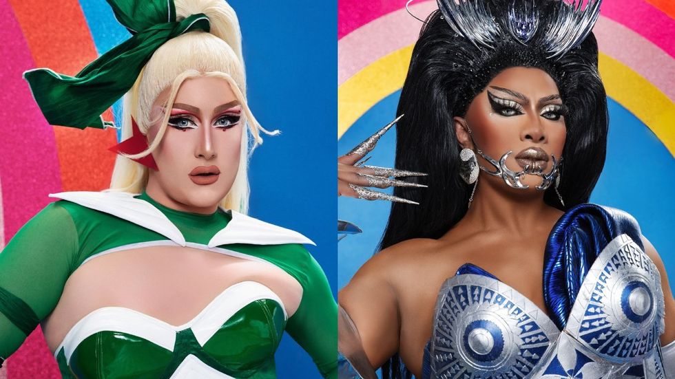 Nehellenia; Kween Kong on RuPaul's Drag Race Global All Stars