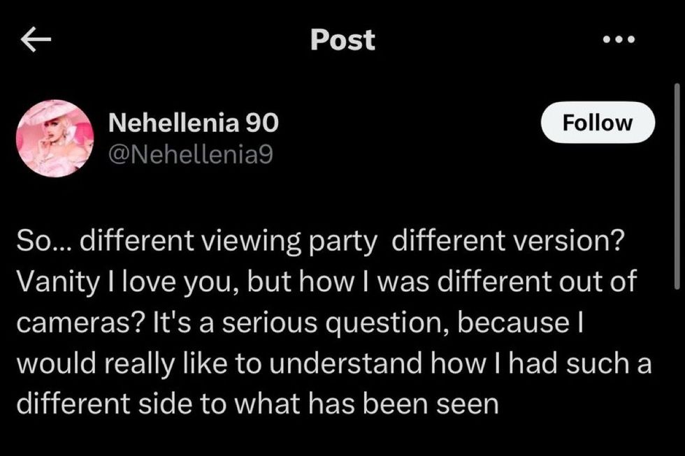 Nehellenia via X/Twitter