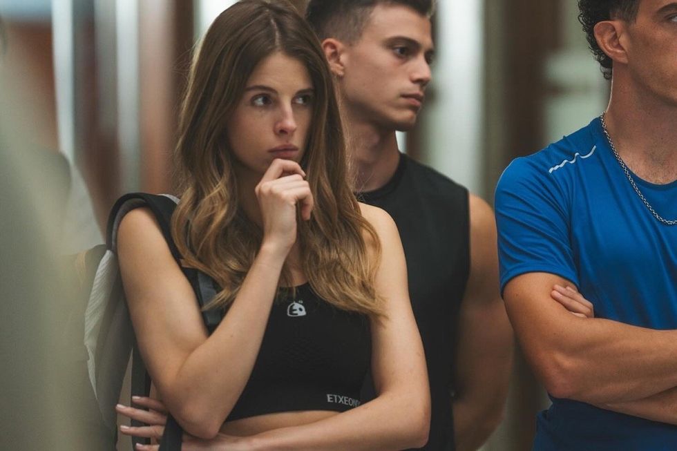 Nerea Mazo as \u200bClaudia Tur on Olympo