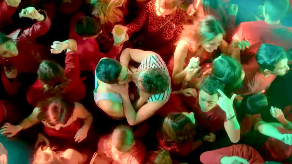 Netflix Queer Teen Sizzle Reel Elite Boys Kissing Dance Party