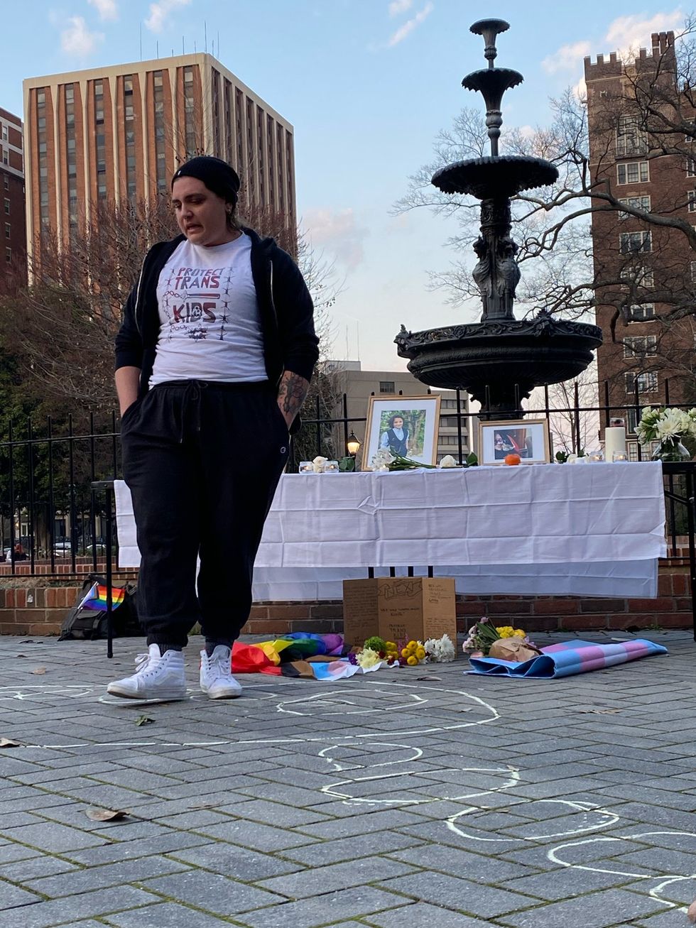 Nex Benedict murdered transgender nonbinary twospirit teen candlelight vigils across the country