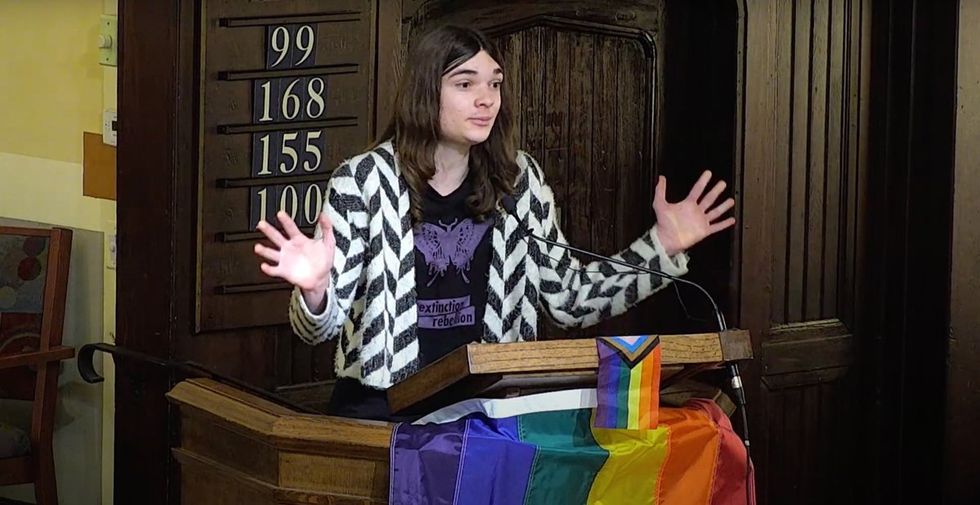 Nex Benedict murdered transgender nonbinary twospirit teen candlelight vigils across the country