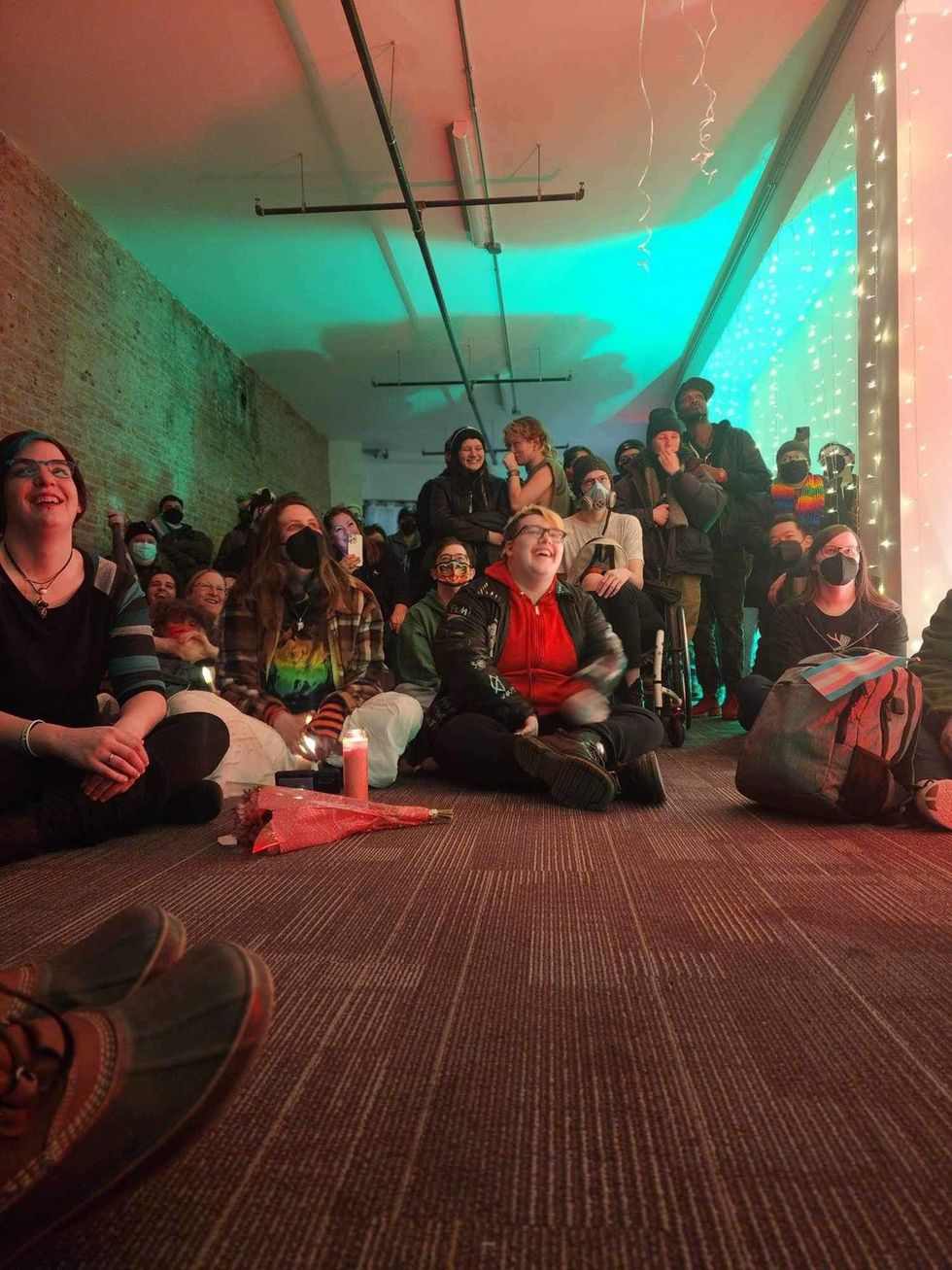 Nex Benedict murdered transgender nonbinary twospirit teen candlelight vigils across the country