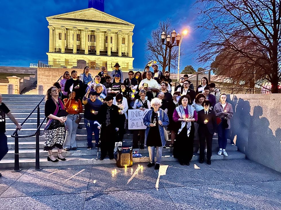Nex Benedict murdered transgender nonbinary twospirit teen candlelight vigils across the country