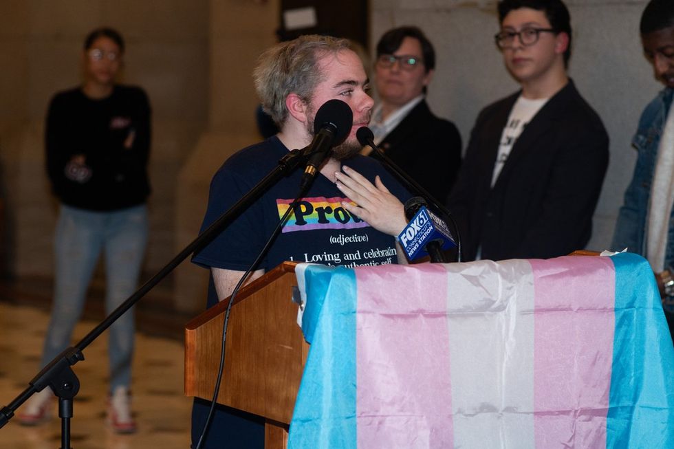 Nex Benedict murdered transgender nonbinary twospirit teen candlelight vigils across the country