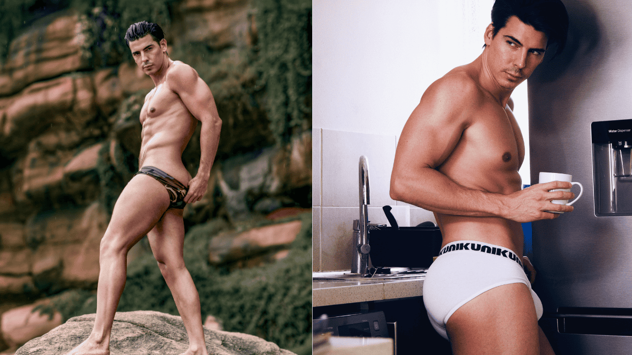 Nic Billington the Introverted Exhibitionist model book