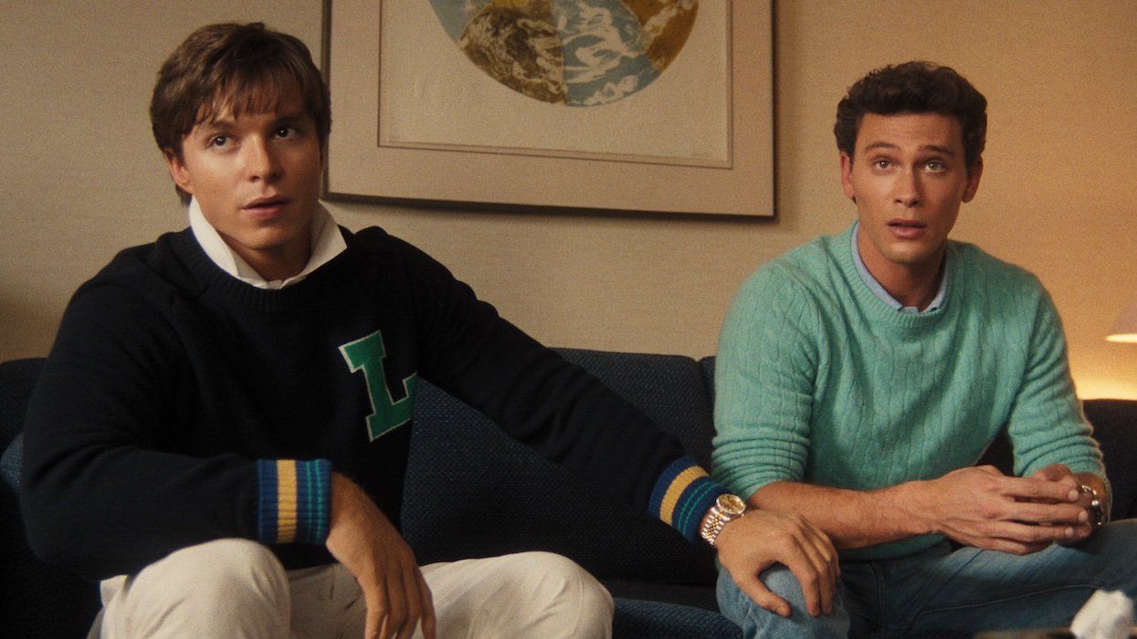 Nicholas Alexander Chavez and Cooper Koch in Monsters: The Lyle and Erik Menendez Story