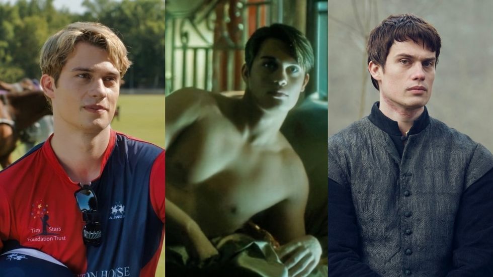 Nicholas Galitzine in Red, White & Royal Blue; Legends; Mary & George