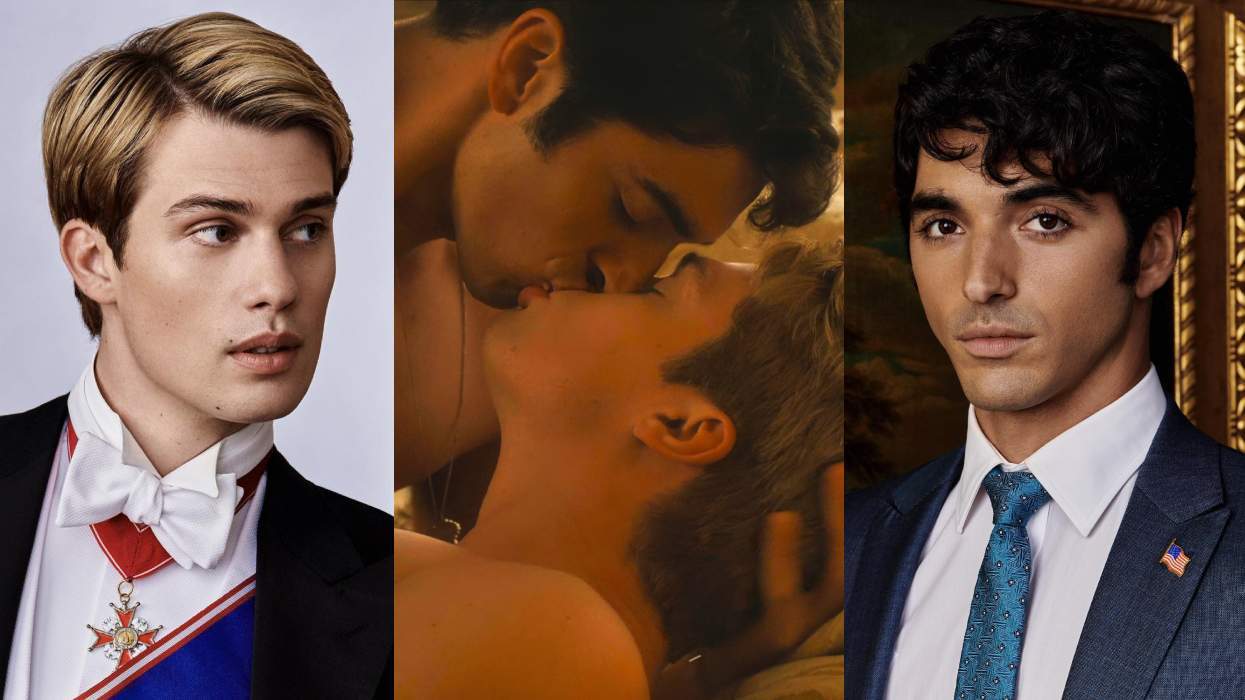 Nicholas Galitzine; Taylor Zakhar Perez in Red White & Royal Blue