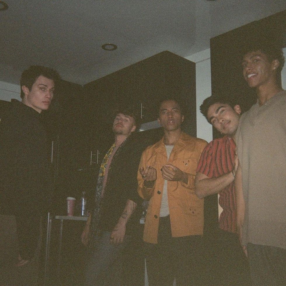 Nicholas Galitzine, Viktor White, Raymond Cham Jr., Dakota Adan, and Jaiden Anthony via Instagram
