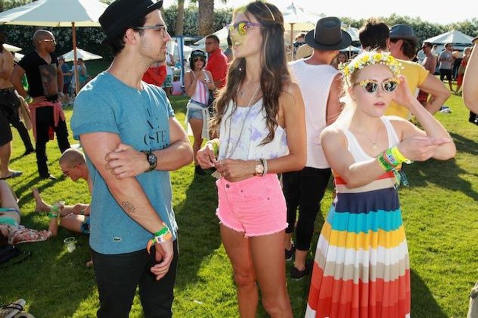 Nick Jonas, Alessandra Ambrosio, & AnnaSophia Robb