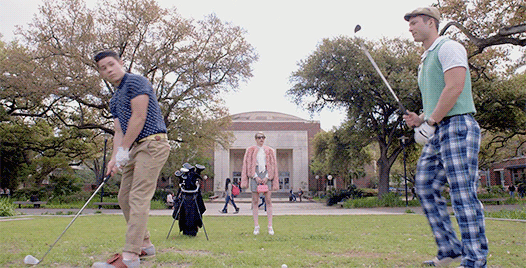 Nick Jonas, Glen Powell