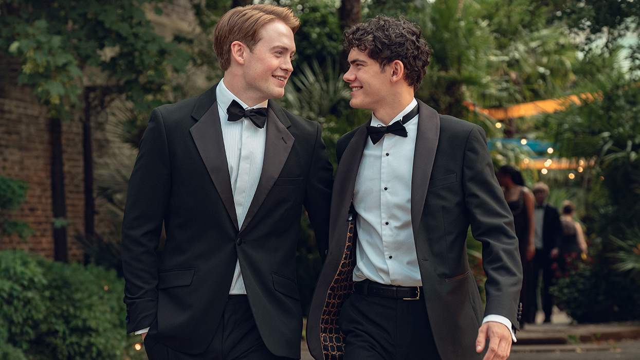 Nick (Kit Conner) and Charlie (Joe Locke) in 'Heartstopper Forever'