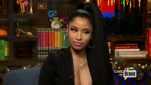 nicki minaj shade gif
