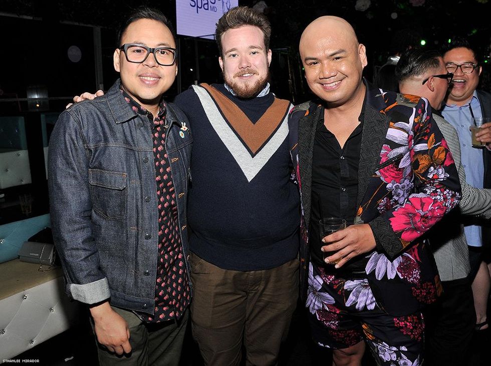 Nico Santos, Zeke Smith, and Cecilio Asuncion