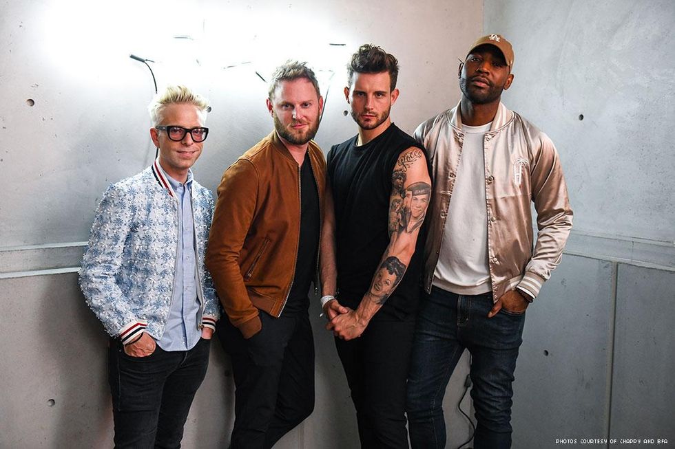 Nico Tortorella and the Queer Eye Boys Light Up Chappy's Inclusion-Focused Pride Bash