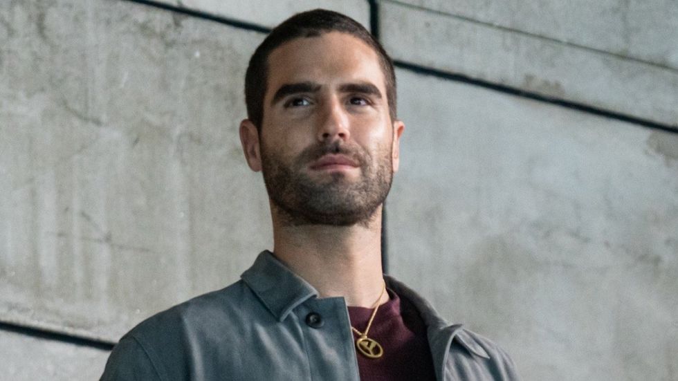 Nicol\u00e1s Furtado, aka Nico Furtado, as Hugo Teixeira on Olympo