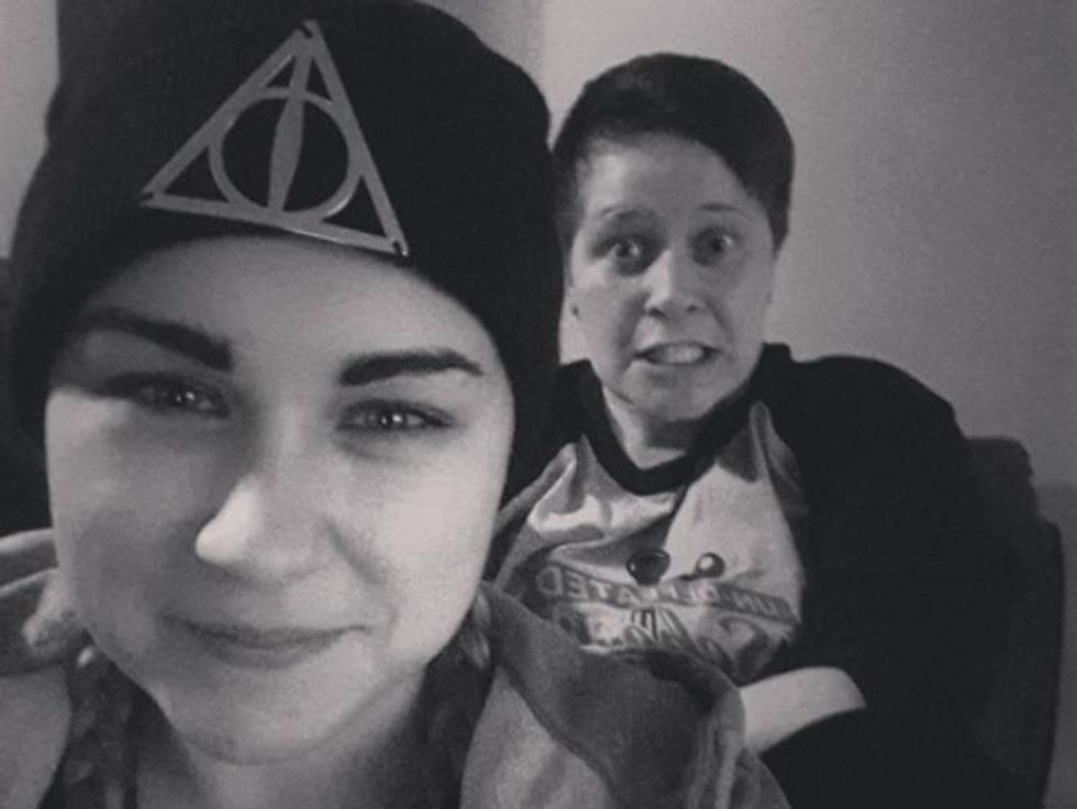 Nicole Finstad and Kayla Vardy