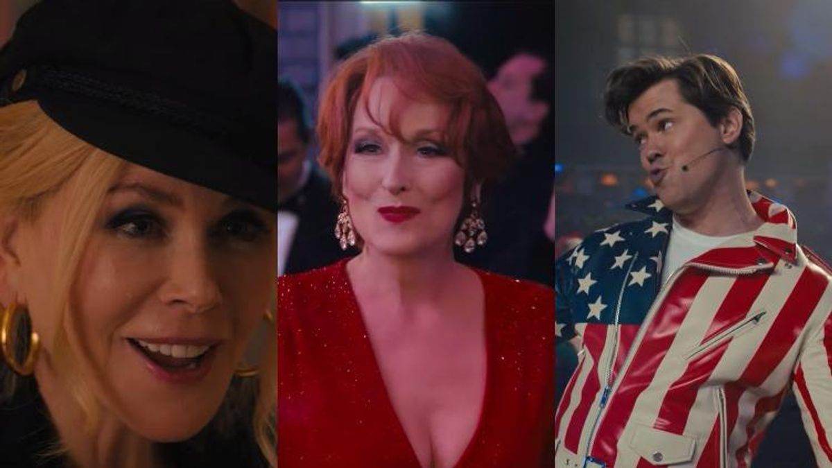 Nicole Kidman, Meryl Streep, Andrew Rannells in The Prom trailer