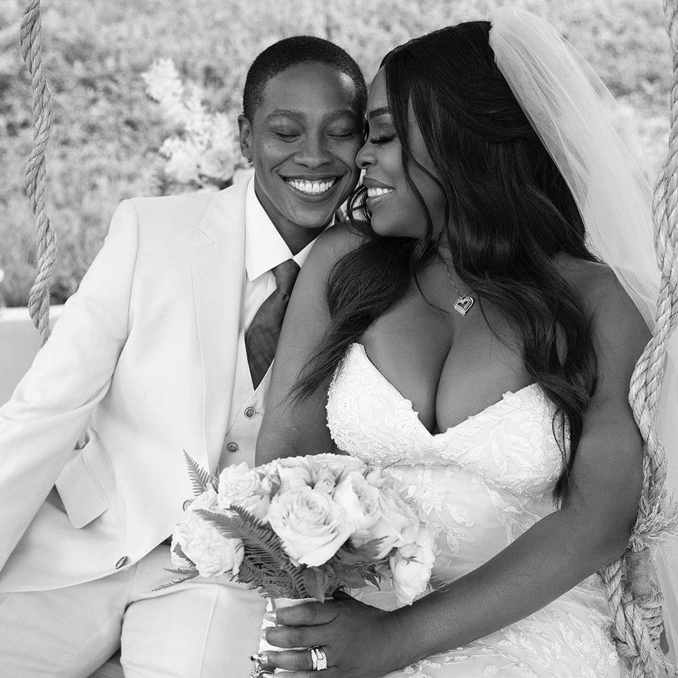 Niecy Nash wedding photos