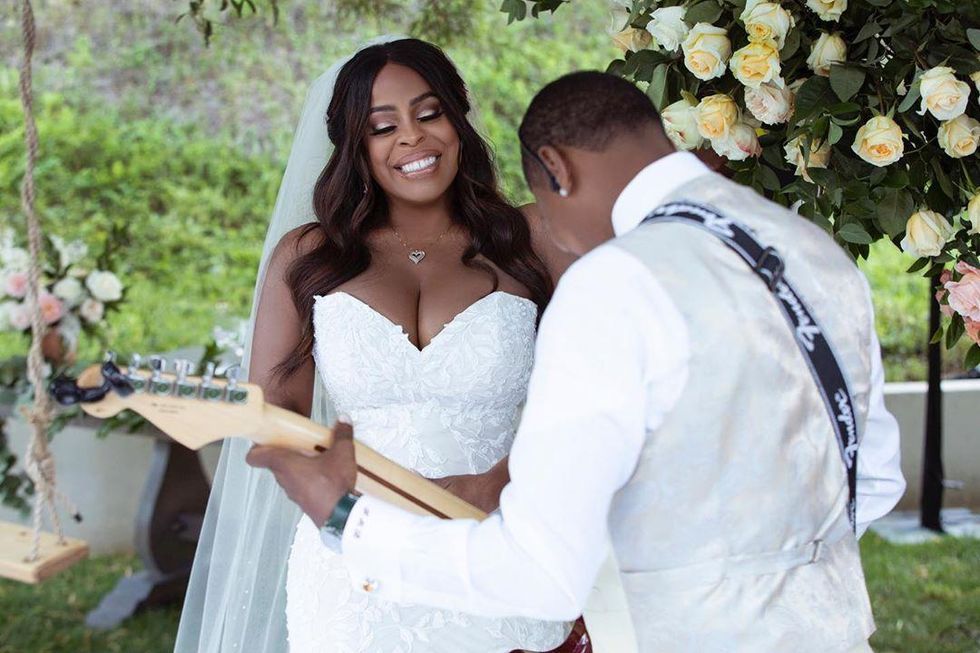 Niecy Nash wedding photos