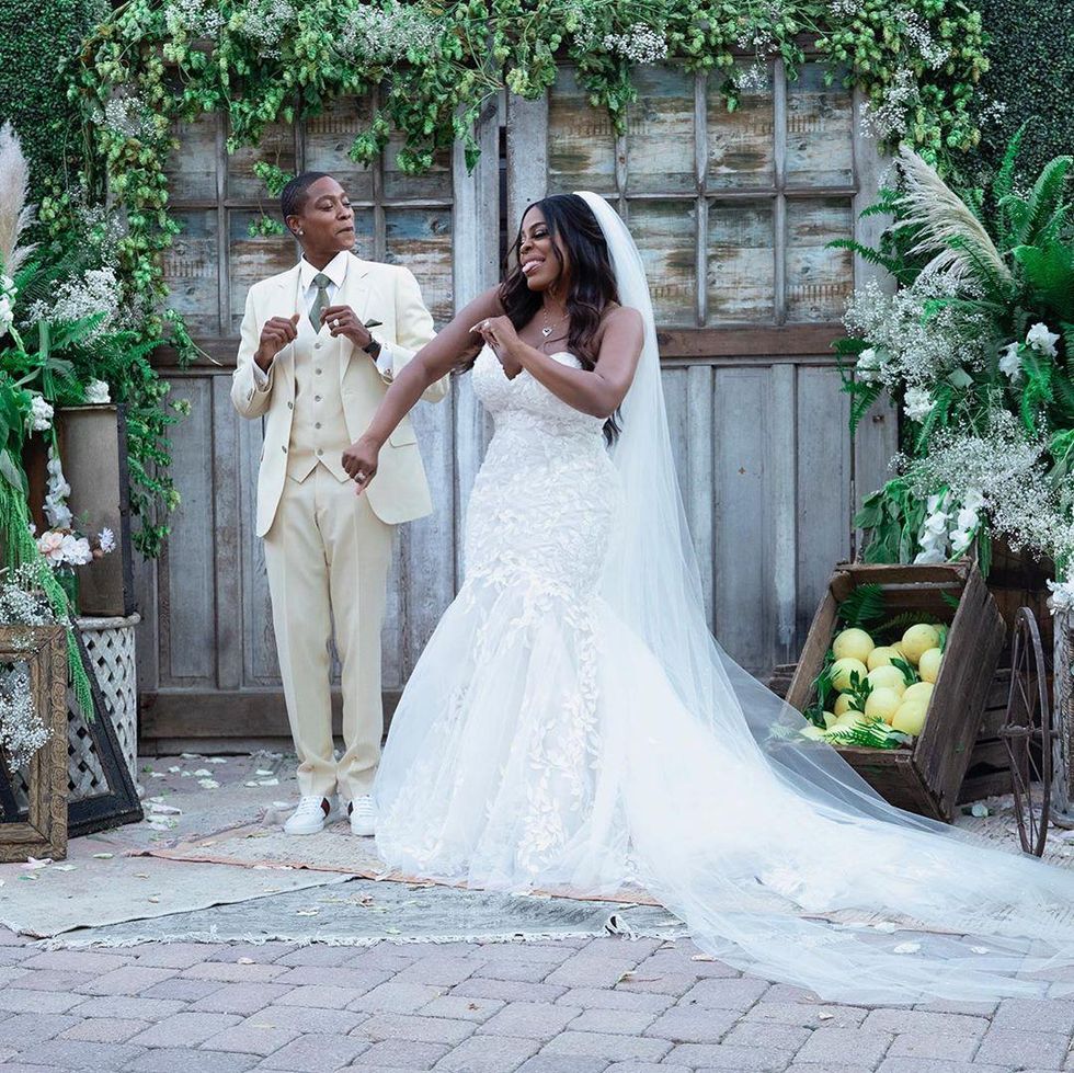 Niecy Nash wedding photos