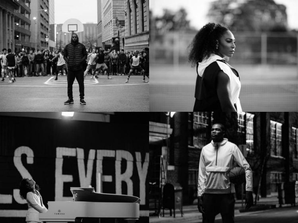 Nike, LeBron James, Serena Williams, Kevin Durant, Alicia Keys