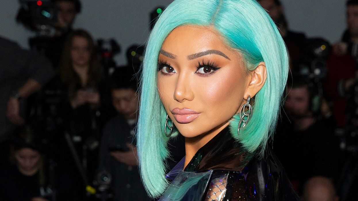 Nikita Dragun attends runway for Christian Cowan FallWinter collection 2019