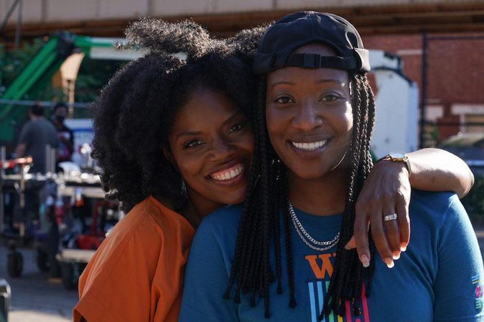 Nina and Dre in 'The Chi'