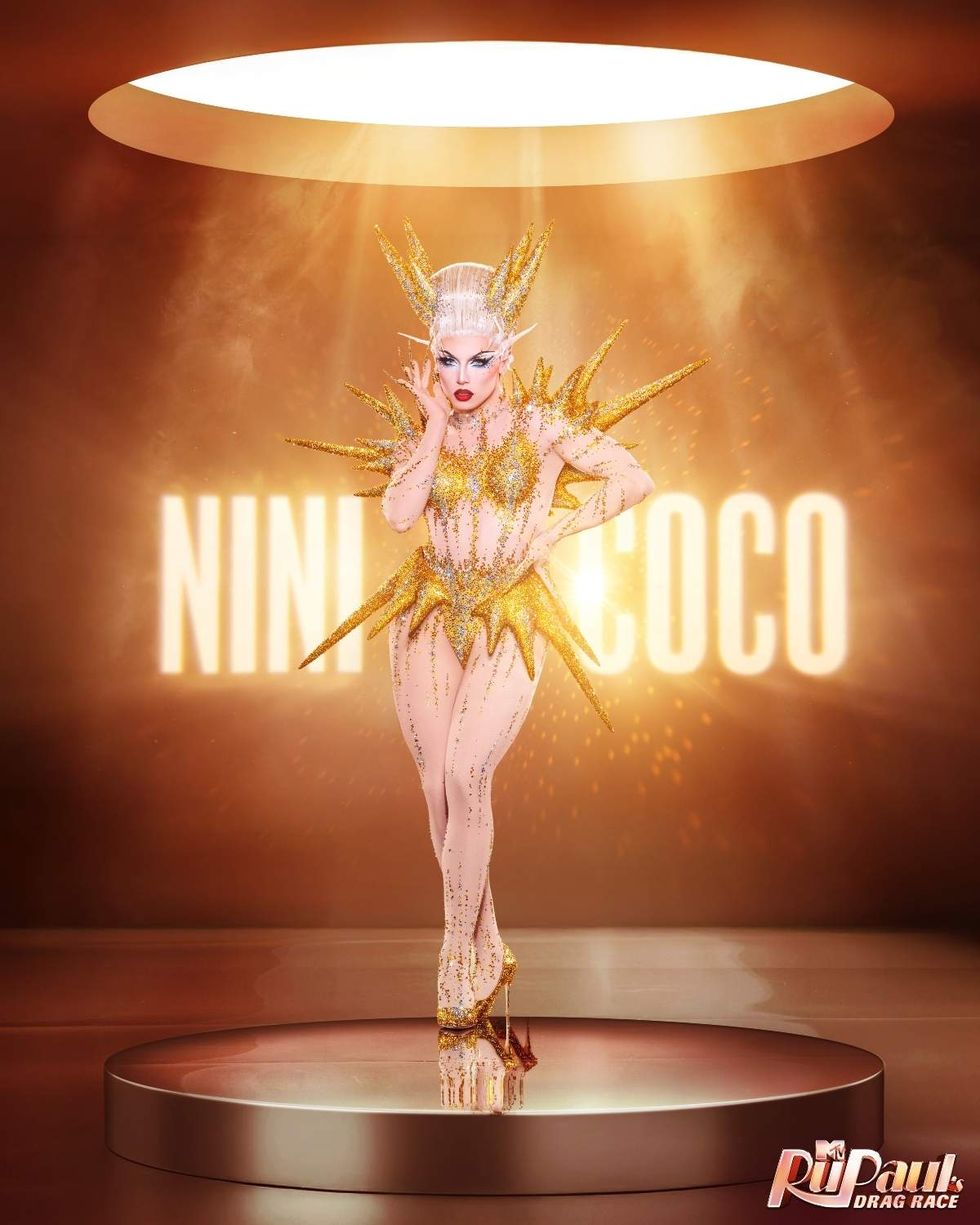 Nini Coco on \u200bRuPaul's Drag Race\u200b season 18