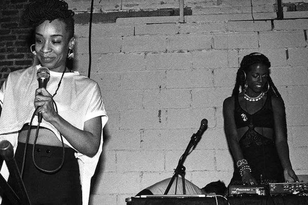 Njena Reddd Foxx and Juliana Huxtable