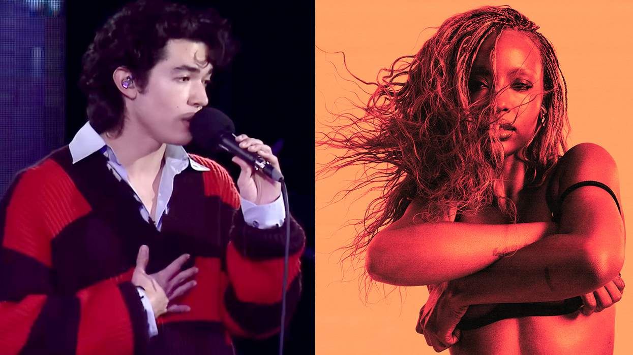 NMF artists Conan Gray performing a cover of The Subway and Justine Skye in cover art for the new song YAP