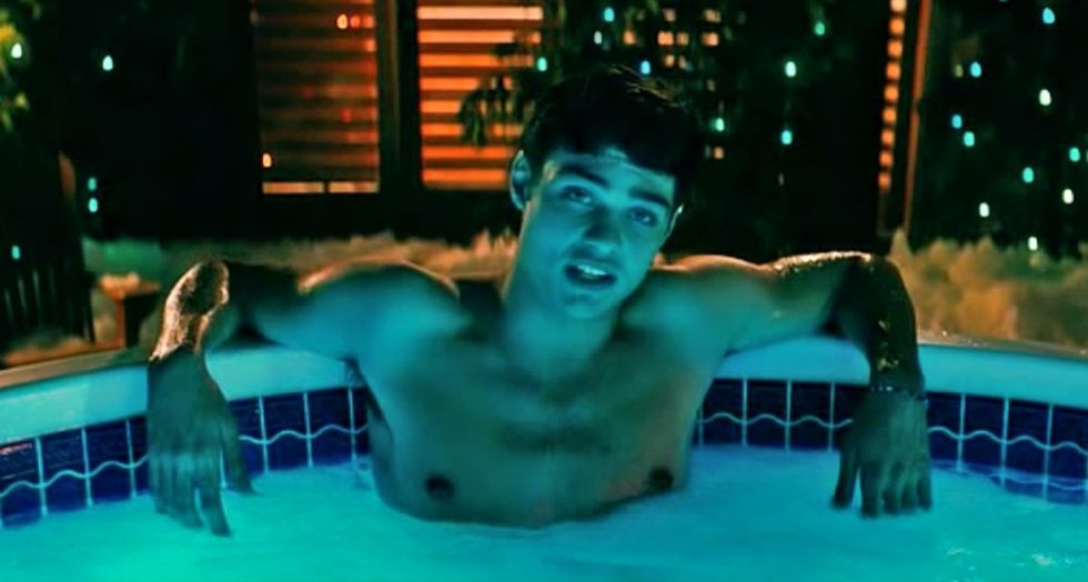 Noah Centineo as Peter in To All the Boys I've Loved Before