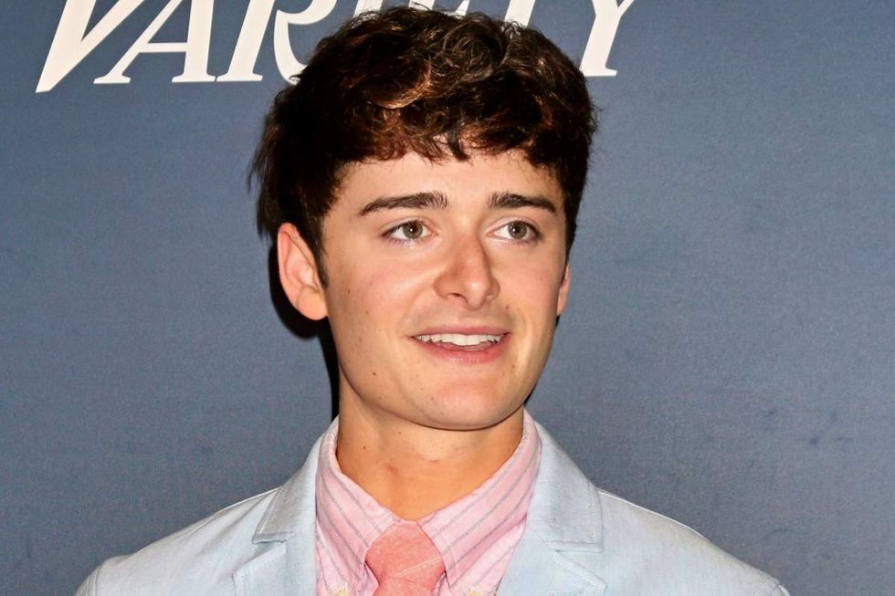 Noah Schnapp on a red carpet