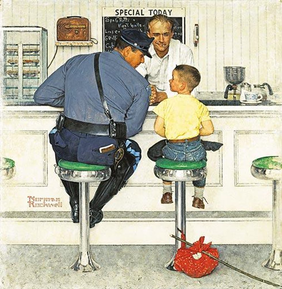 Norman-rockwell-the-runaway-2