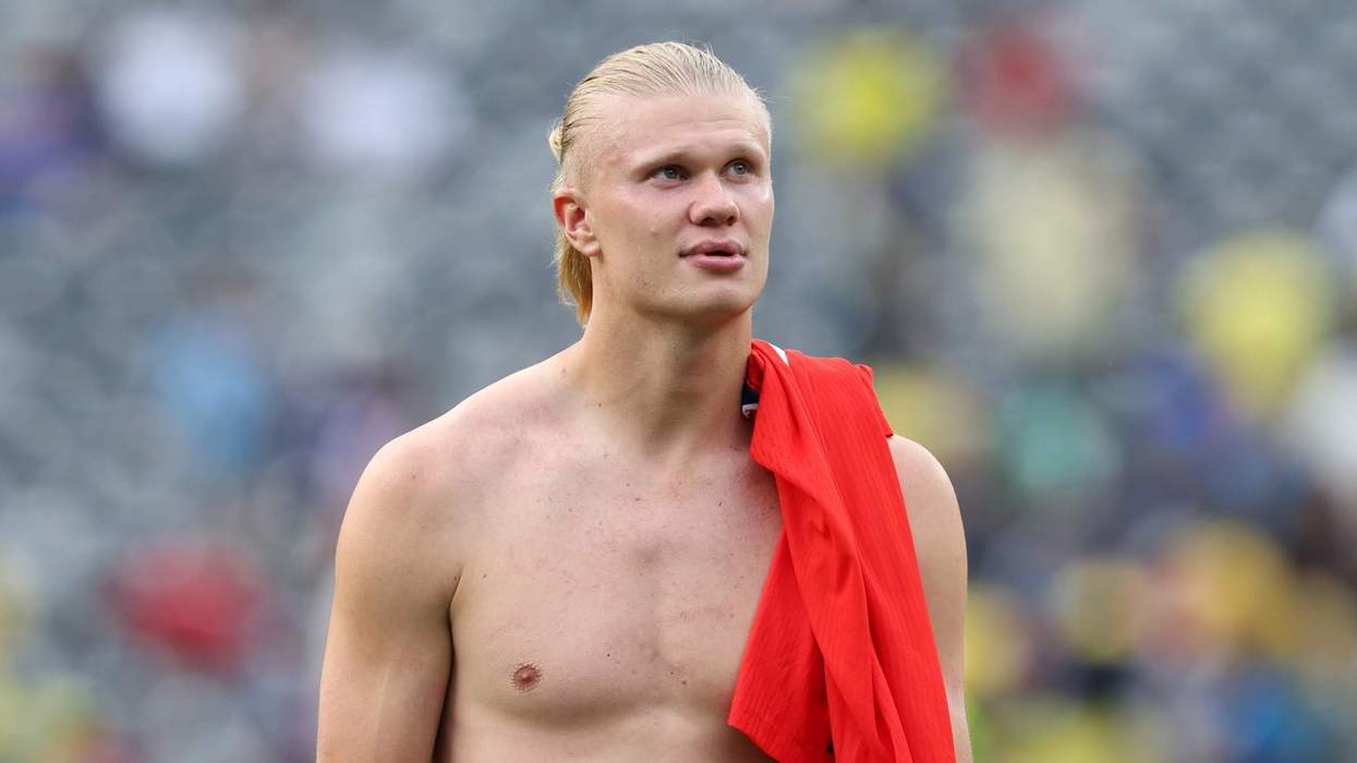 Norway's Erling Haaland at the end of the match during the FIFA World Cup 2026.