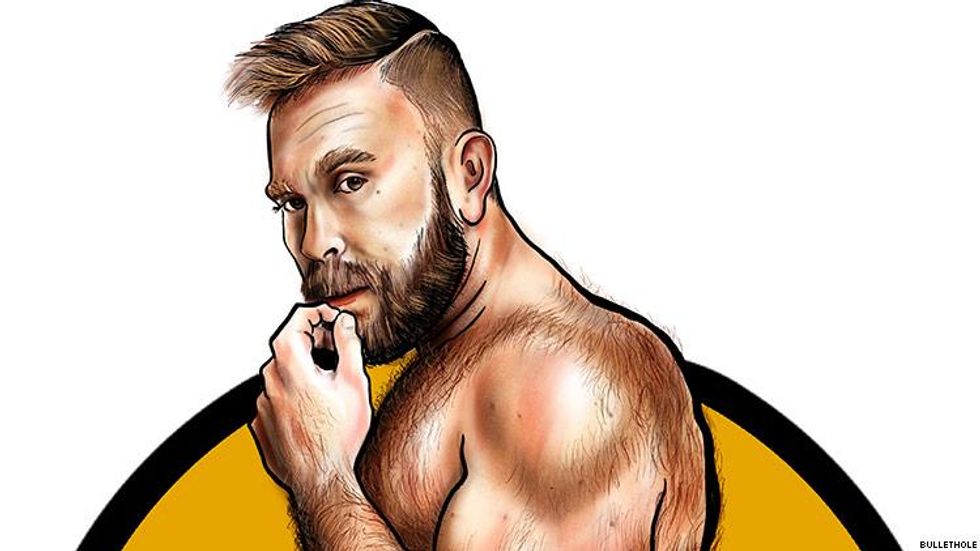 NSFW: Bullethole's Homoerotic Depictions of Burly Bears is Pure Sex