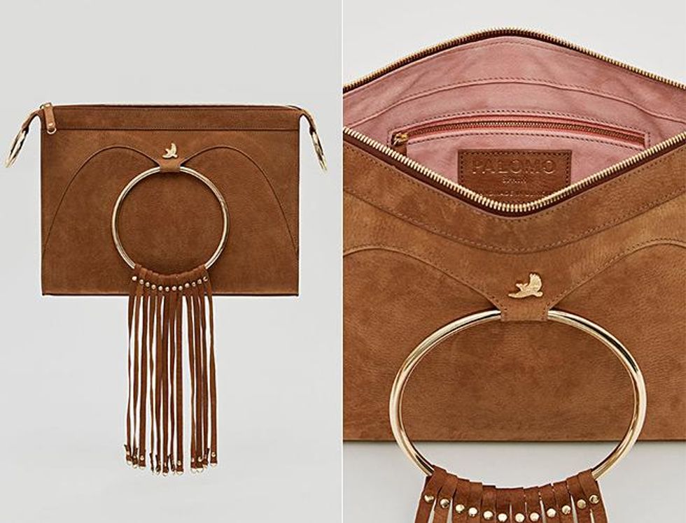 Nubuck Ring Briefcase around $720