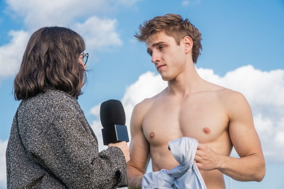 Nuno Gallego as Cristian Delallave on Olympo