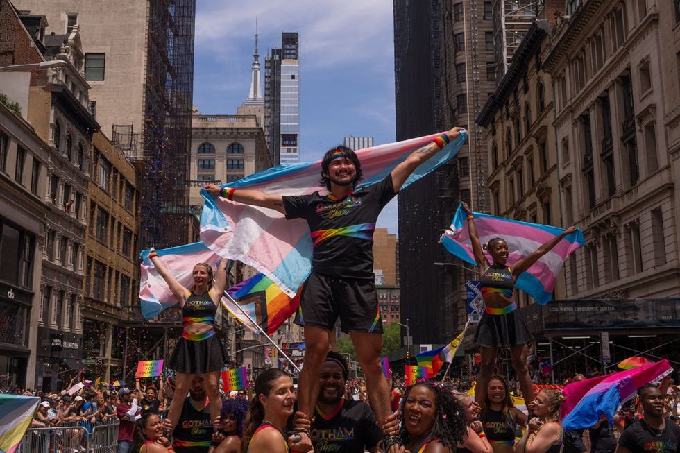 NYC LGBTQIA Pride Parade Protest 2025