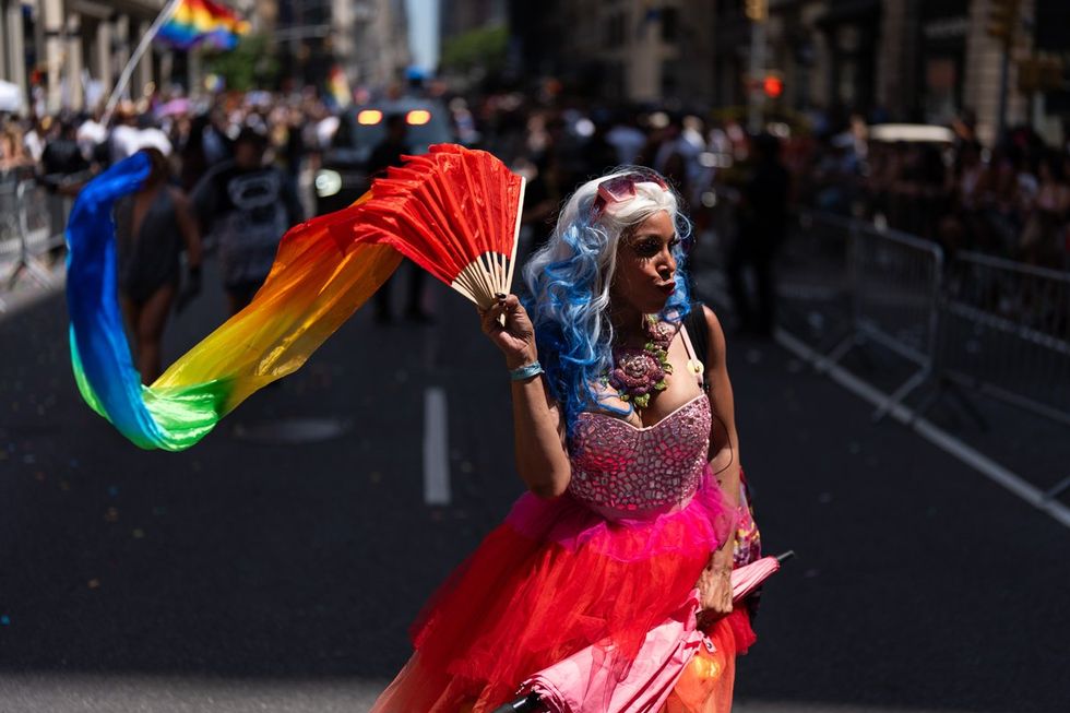 NYC LGBTQIA Pride Parade Protest 2025
