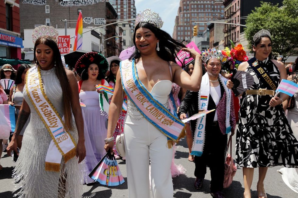 NYC LGBTQIA Pride Parade Protest 2025