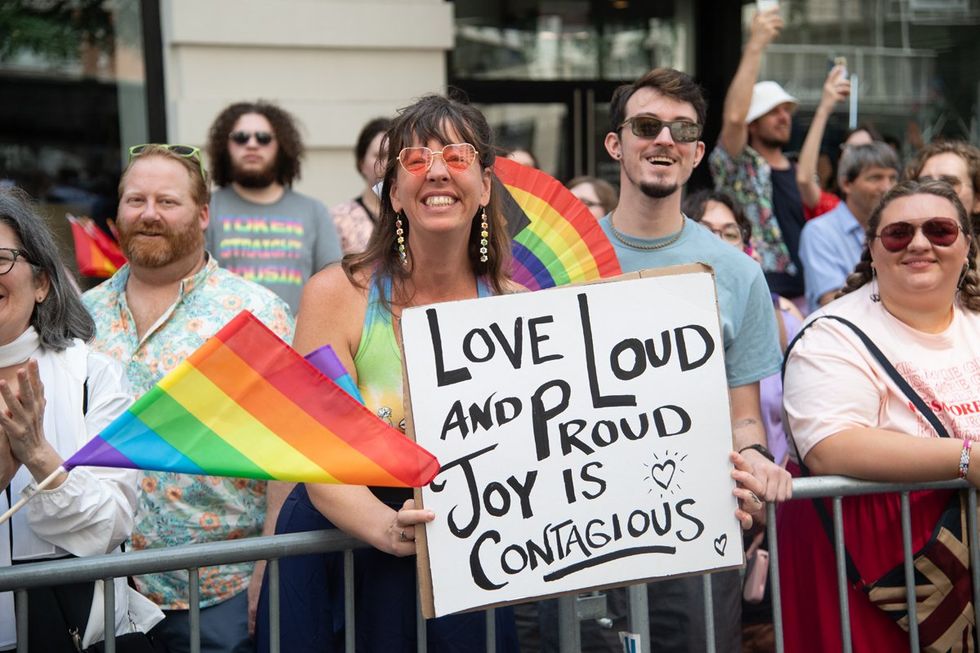 NYC LGBTQIA Pride Parade Protest 2025