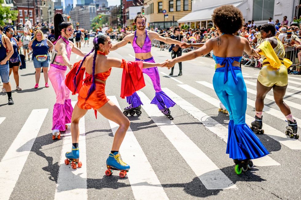 NYC LGBTQIA Pride Parade Protest 2025