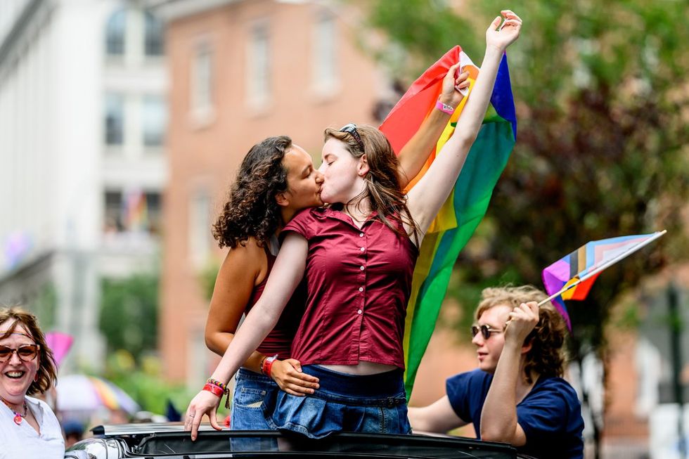NYC LGBTQIA Pride Parade Protest 2025